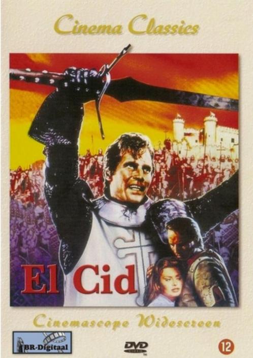 El Cid (1961) Dvd Charlton Heston, Sophia Loren, Cd's en Dvd's, Dvd's | Klassiekers, Gebruikt, Actie en Avontuur, 1960 tot 1980
