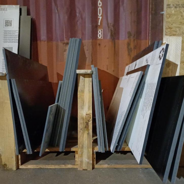 HPL / Trespa 13 en 16 mm dik, Doe-het-zelf en Bouw, Platen en Panelen, Zo goed als nieuw, HPL, Ophalen