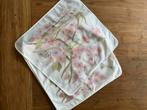 8 vintage servetten + gratis tafellaken Anne de Solène, Ophalen, Gebruikt