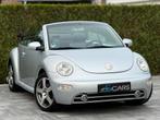 Vw New Beetle Cabrio 1.6i * 105.000 km * Leder * Airco *, Auto's, Volkswagen, Voorwielaandrijving, 75 kW, Beetle (Kever), Cabriolet