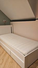 Longesand bed met schuiven, Huis en Inrichting, Slaapkamer | Bedden, Ophalen, Zo goed als nieuw