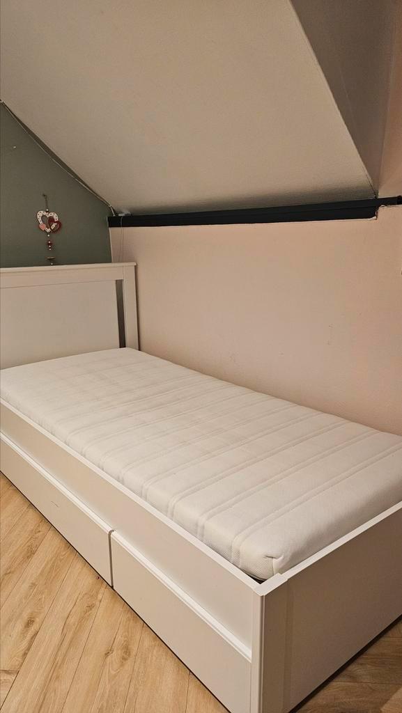 Longesand bed met schuiven, Maison & Meubles, Chambre à coucher | Lits, Comme neuf, Enlèvement