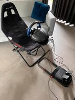 Thrustmaster T150 en pedalen + Playseat Challenge, Ophalen, Zo goed als nieuw, Stuur of Pedalen, PlayStation 5