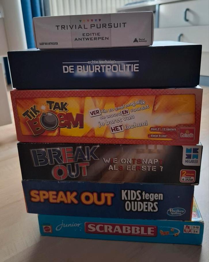 Gezelschapsspellen, Hobby & Loisirs créatifs, Jeux de société | Jeux de plateau, Comme neuf, Enlèvement