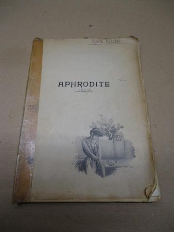 Livre sur APHRODITE en état correct !