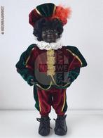 Authentieke etalage zwarte Piet pop - 45cm, bordeaux/groen, Diversen, Sinterklaas, Verzenden