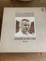 Coffret Georges Brassens 3 vignyls, Ophalen of Verzenden, Zo goed als nieuw