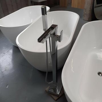 Vrijstaande badkraan Chroom, Badkamer, Chroom, 88cm, Sapos beschikbaar voor biedingen