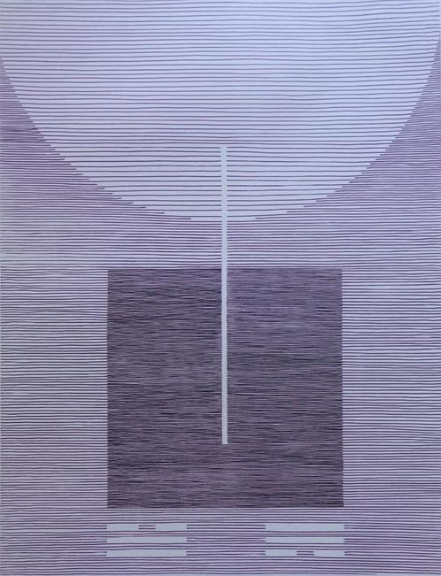 MICHEL SEUPHOR / HEXAGRAMMES YI-KING / ZW-W LITHO / 75x55cm, Antiek en Kunst, Kunst | Litho's en Zeefdrukken, Ophalen of Verzenden