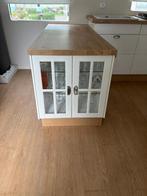 Ikea keuken met keukeneiland, Ophalen, Zo goed als nieuw, Crème, Met kookeiland