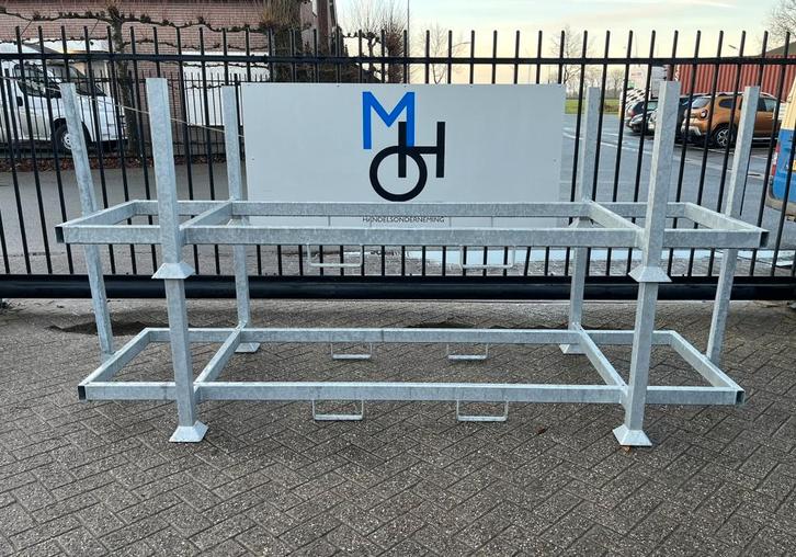 Stapelbokken kunststof rijplaten 3.00x1.00M NIEUW, Articles professionnels, Machines & Construction | Technique de soudage, Enlèvement