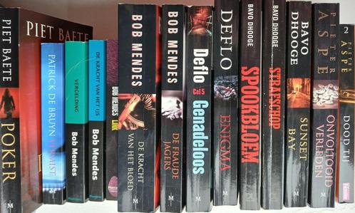 Thrillers - misdaadromans vlaamse auteurs, Boeken, Thrillers, Gelezen, België, Ophalen of Verzenden