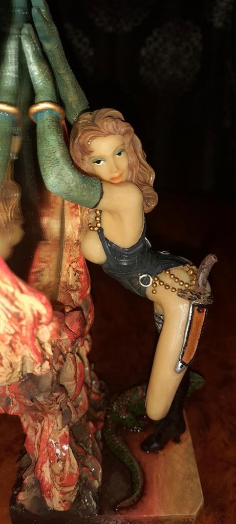 Mooi vintage fantasy-sexy figuur, Verzamelen, Beelden en Beeldjes, Zo goed als nieuw, Ophalen of Verzenden