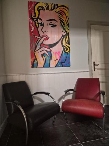 2 x Lounge feauteuil 5470 Jan des Bouvrie voor Gelderland beschikbaar voor biedingen
