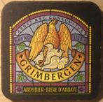 Sous-bock Grimbergen, Collections, Marques de bière, Enlèvement ou Envoi, Sous-bock