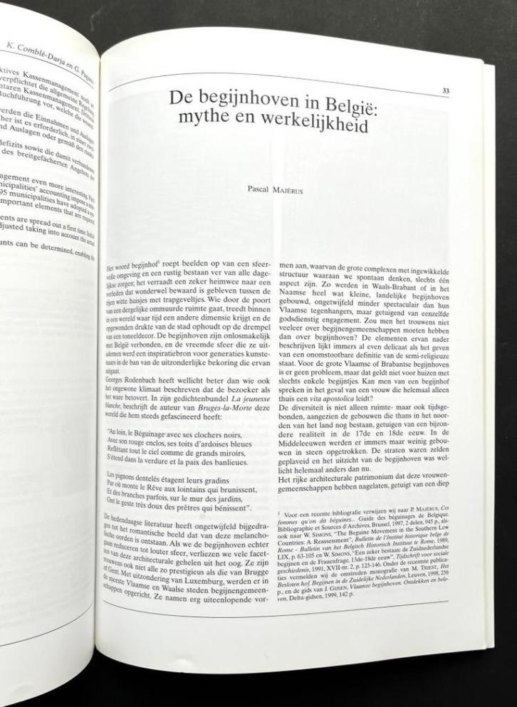 De begijnhoven in België: mythe en werkelijkheid, P. Majérus, Boeken, Geschiedenis | Nationaal, Ophalen of Verzenden