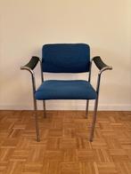 blauwe bureaustoel, Ophalen, Gebruikt, Blauw, Bureaustoel
