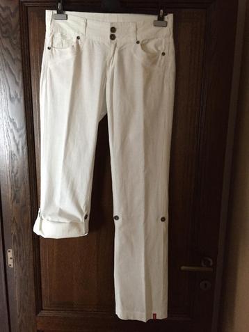 Witte broek EDC, maat 34 beschikbaar voor biedingen