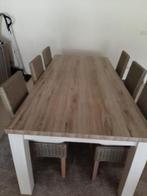Eettafel met 4 stoelen, Ophalen, 50 tot 100 cm, Vijf personen of meer, 150 tot 200 cm