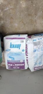 Platre Knauf Fix & Finish, Autres matériaux, Enlèvement, Moins de 20 mm, Neuf