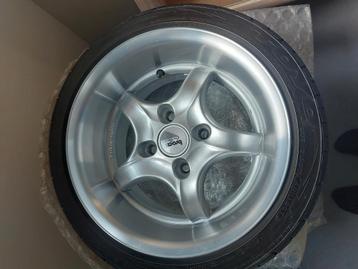 Brock B5 14" velgen met nieuwe banden beschikbaar voor biedingen