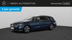 Mercedes-Benz C-Klasse 220 D Break Luxury Line | Dodehoekass, Auto's, Mercedes-Benz, Automaat, 4 cilinders, Blauw, 5 deurs
