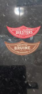 Oude bieretiketten br Valvekens Aarschot, Ophalen of Verzenden