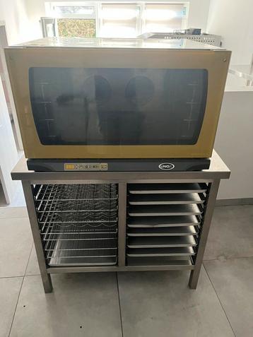 Four professionnel avec table en inox, Articles professionnels, Enlèvement