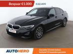 BMW 3 Serie 318 318d M Sport (bj 2021, automaat), 4 deurs, Achterwielaandrijving, Zwart, Leder