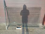4 Draadpanelen 2m Br. 1m25 H, Tuin en Terras, Ophalen