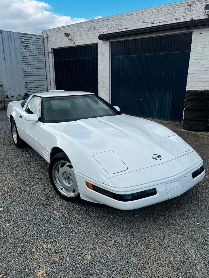 Corvette c4 ZR1 1991, Auto's, Chevrolet, Bedrijf, Corvette, Benzine, 2 deurs, Handgeschakeld, Wit, Grijs, Achterwielaandrijving