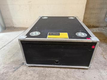 4HU 19" Flightcase Slamdoor Rack Z-Case beschikbaar voor biedingen