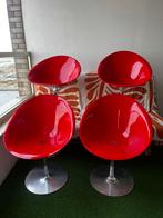 Kartell x Philippe Starck - ERO|S| (4), Maison & Meubles, Chaises, Rouge, Métal, Space age design, Enlèvement