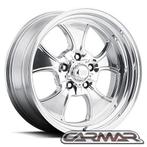 16" 2-delig Polijste velgen 5x127 + banden in de OPRUIMING, 255 mm, -, Banden en Velgen, Nieuw