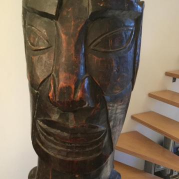 Totem Mendoza - houtsculptuur - eyecatcher beschikbaar voor biedingen