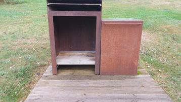 Barbecue acier corten 