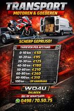 Transport motoren en goederen, Enlèvement