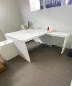 3 stuks | Bureau met uittrekbaar blad, Huis en Inrichting, Ophalen, Gebruikt, Bureau