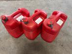 Jerrycan uit kunststof - 3 stuks  - 1 keer gebruikt -te koop, Doe-het-zelf en Bouw, Ophalen
