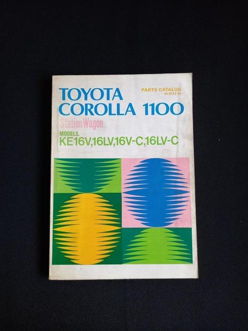 Manuel de pièces Toyota Corolla 1100, Autos : Divers, Modes d'emploi & Notices d'utilisation, Enlèvement ou Envoi