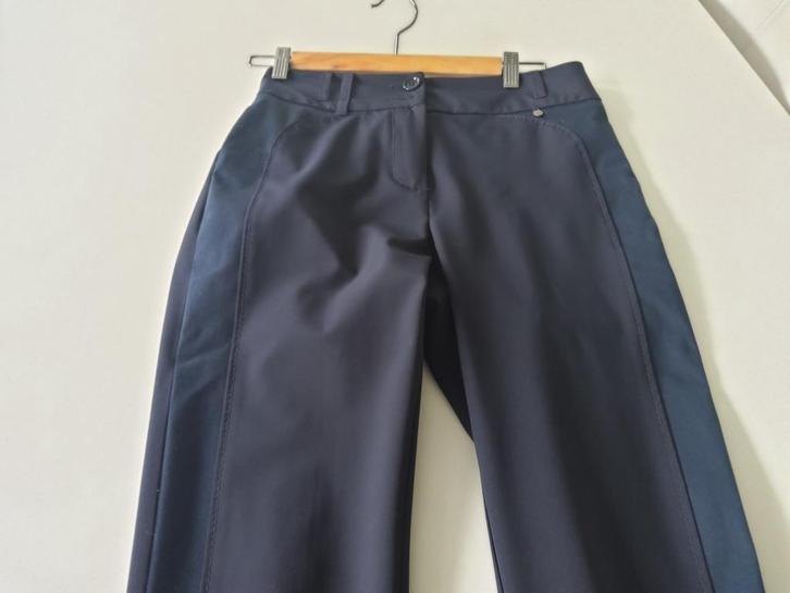 Blauwe broek AnnaRita N, Kleding | Dames, Broeken en Pantalons, Zo goed als nieuw, Maat 36 (S), Blauw, Ophalen of Verzenden