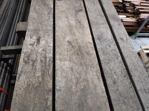 Gebruikte azobe scheepsvloer planken dekdelen vlonder, Tuin en Terras, Palen, Balken en Planken, Gebruikt, Planken, Hardhout