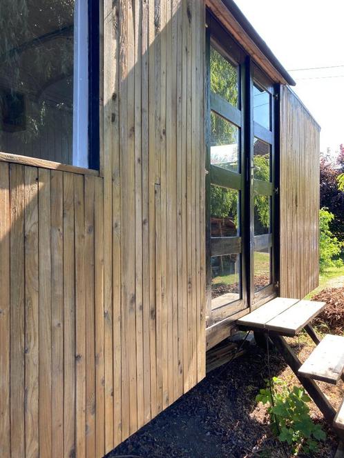 Roulotte / Tiny house / Pipowagen te koop, Caravans en Kamperen, Stacaravans, tot en met 2, Ophalen