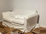 Canapé blanc, Maison & Meubles, Canapés | Salons, 150 à 200 cm, Banc droit, Utilisé, Trois personnes