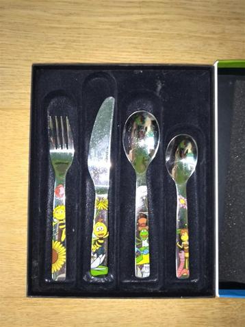 Auerhahn set de 4 couverts enfant - Maya l'abeille, Enlèvement, Comme neuf