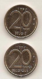 uit muntenset * 20 frank 1997 fr+vl * FDC, Verzenden