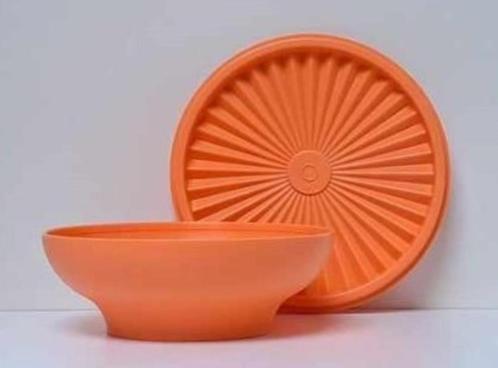 Tupperware™ « Zonnekom » 400 ml - oranje, Huis en Inrichting, Keuken | Tupperware, Nieuw, Bak of Kom, Wit, Oranje, Verzenden