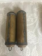 klokken gewichten in koper, Ophalen