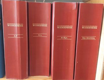 Vroegmiddelnederlands 4- delig woordenboek beschikbaar voor biedingen