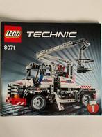 Lego Technic 8071 Bucket Service Truck - 100% Complet NO BOX, Comme neuf, Ensemble complet, Lego